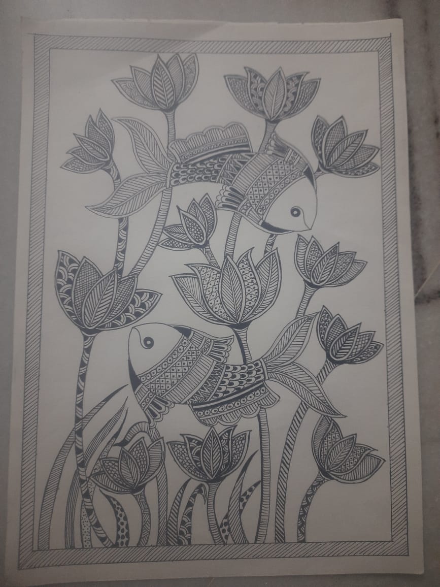 Painting by Kiran Pujari - Signature Canvas